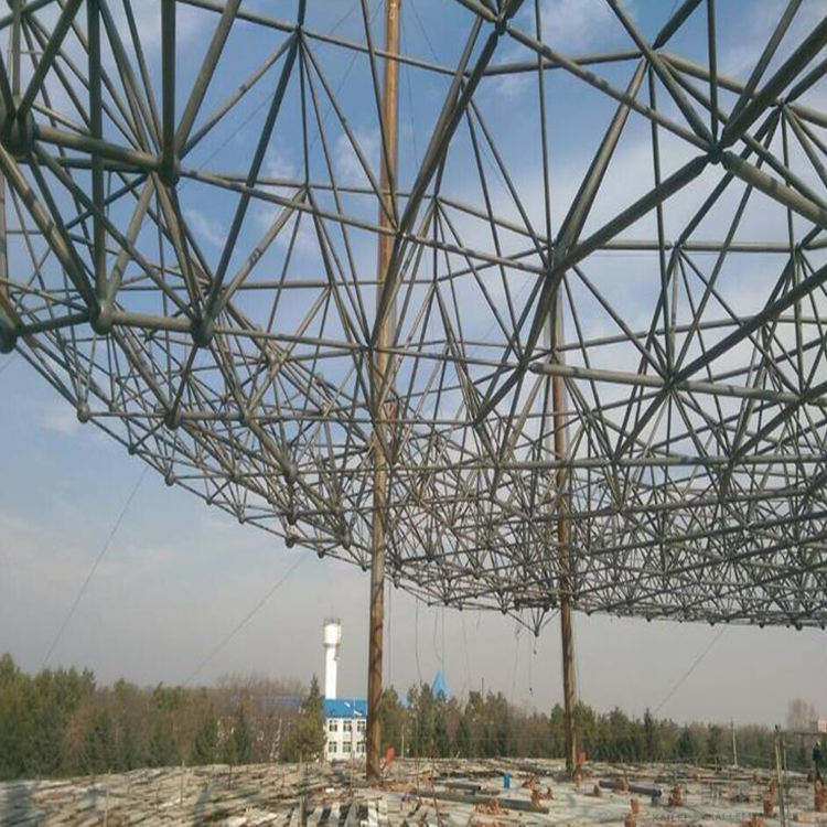 克拉玛依球形网架钢结构施工方案